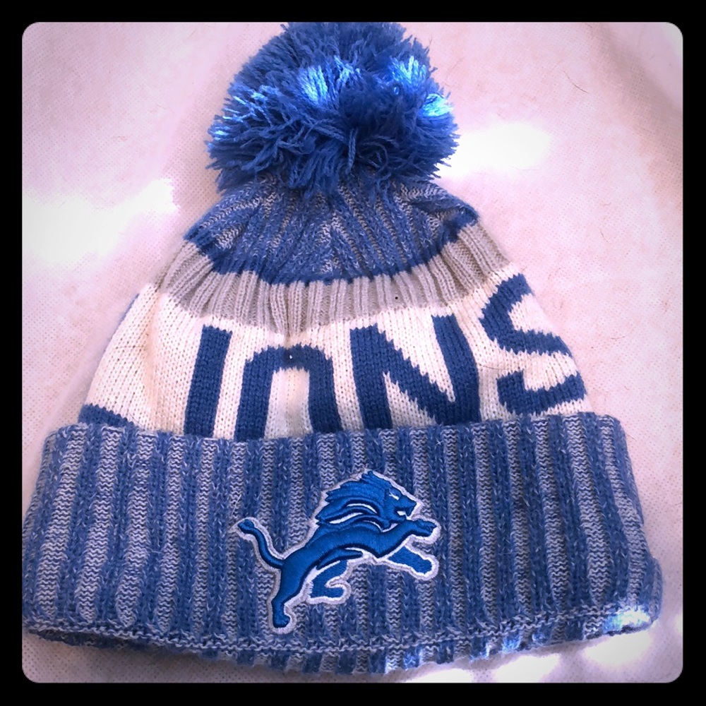 Detroit Lions Winter Hat — Never Worn